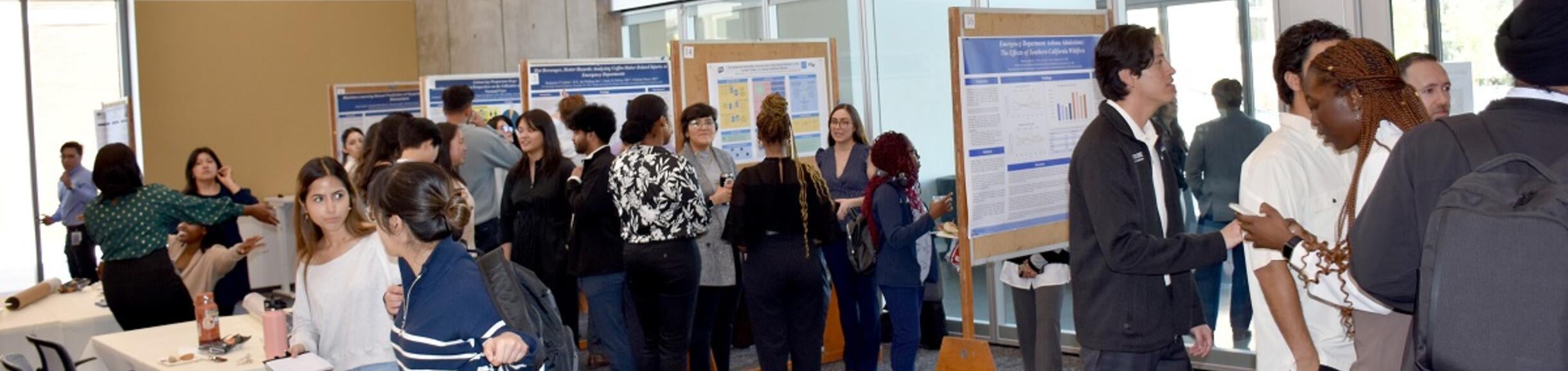 people attending dean's research day