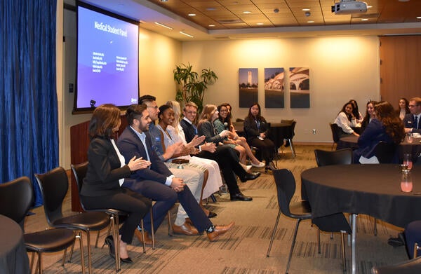 Student Recruitment Day panel 