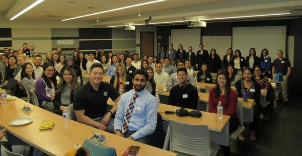 Students at Primary Care summit